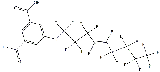 5-[(Heptadecafluoro-4-nonenyl)oxy]isophthalic acid|