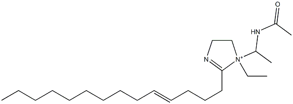 1-[1-(Acetylamino)ethyl]-1-ethyl-2-(4-tetradecenyl)-2-imidazoline-1-ium