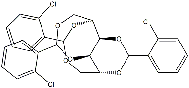 1-O,4-O:2-O,6-O:3-O,5-O-Tris(2-chlorobenzylidene)-D-glucitol