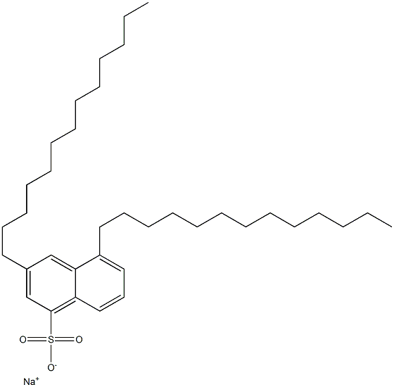 3,5-Ditridecyl-1-naphthalenesulfonic acid sodium salt