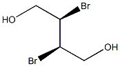 (2R,3R)-2,3-ジブロモブタン-1,4-ジオール 化学構造式