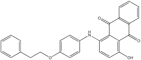 1-Hydroxy-4-(p-phenethyloxyanilino)anthraquinone
