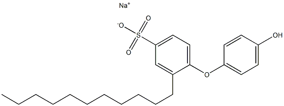 4'-Hydroxy-2-undecyl[oxybisbenzene]-4-sulfonic acid sodium salt