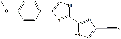 4'-(4-Methoxyphenyl)-2,2'-bi[1H-imidazole]-4-carbonitrile