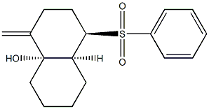  (4R,4aS,8aS)-8a-Hydroxy-1-methylene-4-(phenylsulfonyl)decahydronaphthalene