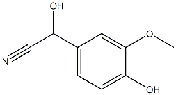 3-Methoxy-4-hydroxymandelonitrile