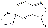 3,5-Dihydro-3-hydroxy-5,5-dimethoxy-2H-indole
