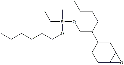 2-(3,4-Epoxycyclohexan-1-yl)ethylmethyldi(hexyloxy)silane
