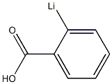 2-Lithiobenzoic acid Struktur
