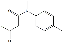 Acetoacetic xylydide Structure