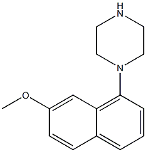 1-(7-Methoxy-1-naphtyl)piperazine