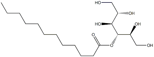L-Mannitol 3-dodecanoate 结构式