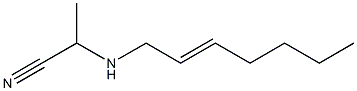 2-(2-Heptenylamino)propionitrile