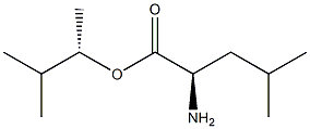 (S)-2-Amino-4-methylpentanoic acid (R)-1,2-dimethylpropyl ester Structure