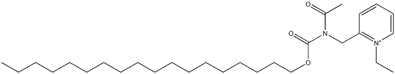 2-[N-Acetyl-N-(octadecyloxycarbonyl)aminomethyl]-1-ethylpyridinium