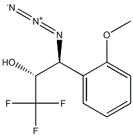 (2R,3S)-3-Azido-1,1,1-trifluoro-3-(2-methoxyphenyl)-2-propanol