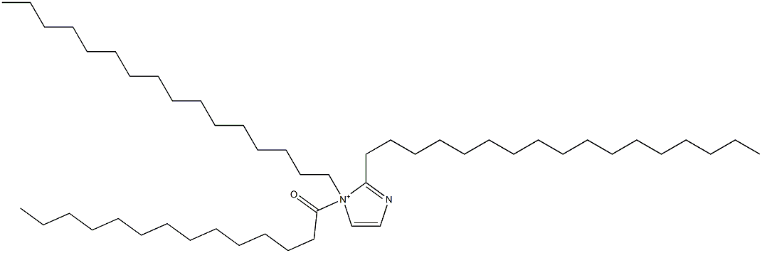 2-Heptadecyl-1-hexadecyl-1-tetradecanoyl-1H-imidazol-1-ium|