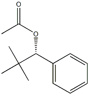 (S)-2,2-Dimethyl-1-phenyl-1-propanol acetate Structure