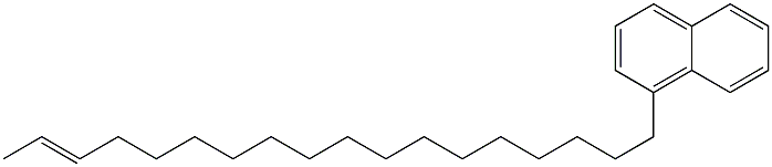 1-(16-Octadecenyl)naphthalene Structure