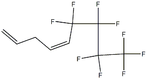 (4Z)-6,6,7,7,8,8,9,9,9-Nonafluoro-1,4-nonadiene Structure