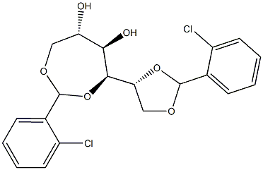 1-O,4-O:5-O,6-O-Bis(2-chlorobenzylidene)-D-glucitol