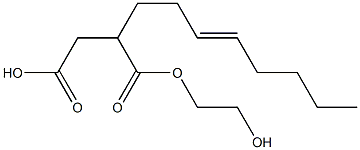 2-(3-Octenyl)succinic acid hydrogen 1-(2-hydroxyethyl) ester