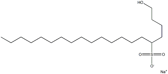 1-Hydroxyicosane-5-sulfonic acid sodium salt