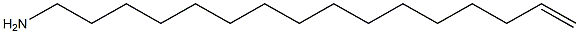 15-Hexadecen-1-amine Struktur