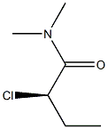[R,(-)]-2-Chloro-N,N-dimethylbutyramide Structure