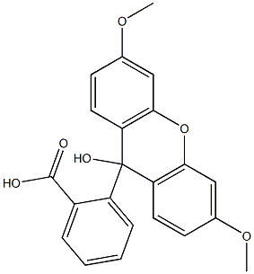 2-(9-Hydroxy-3,6-dimethoxy-9H-xanthen-9-yl)benzoic acid