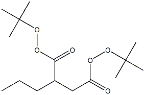 ペンタン-1,2-ジ(ペルオキシカルボン酸)ジ-tert-ブチル 化学構造式