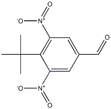 4-tert-Butyl-3,5-dinitrobenzenecarbaldehyde Struktur