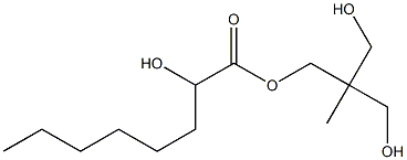 2-Hydroxyoctanoic acid 2,2-bis(hydroxymethyl)propyl ester