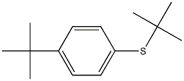 1-tert-Butyl-4-(tert-butylthio)benzene Struktur