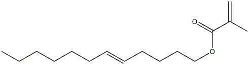 Methacrylic acid (5-dodecenyl) ester Struktur