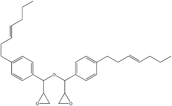 4-(3-Heptenyl)phenylglycidyl ether 结构式
