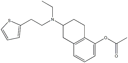 Acetic acid 2-[ethyl[2-(2-thienyl)ethyl]amino]tetralin-5-yl ester
