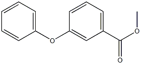 m-フェノキシ安息香酸メチル 化学構造式