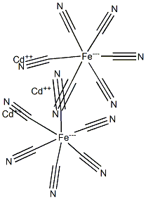 Cadmium hexacyanoferrate(III)