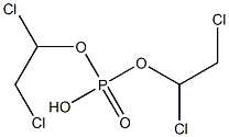 Phosphoric acid hydrogen bis(1,2-dichloroethyl) ester