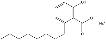 2-Octyl-6-hydroxybenzoic acid sodium salt