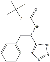 5-[(S)-1-[(tert-Butyloxycarbonyl)amino]-2-phenylethyl]-1H-tetrazole