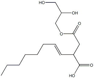 3-(1-Octenyl)succinic acid hydrogen 1-(2,3-dihydroxypropyl) ester