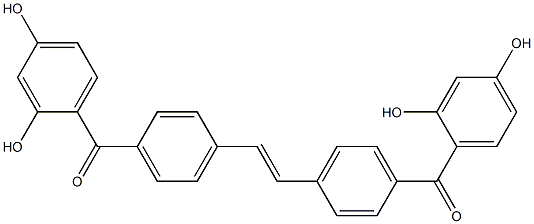 4,4''-(Ethene-1,2-diyl)bis(2',4'-dihydroxybenzophenone)