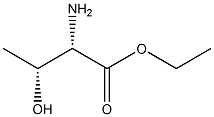 (2R,3S)-2-アミノ-3-ヒドロキシ酪酸エチル 化学構造式