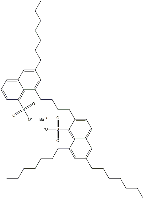 Bis(6,8-diheptyl-1-naphthalenesulfonic acid)barium salt
