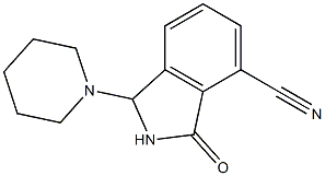 3-(1-Piperidinyl)-7-cyano-2,3-dihydro-1H-isoindol-1-one