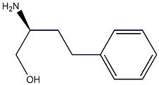 [S,(+)]-2-Amino-4-phenyl-1-butanol Struktur