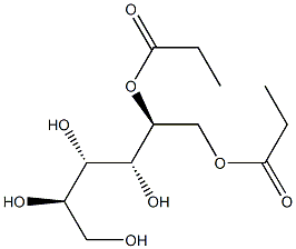 L-Glucitol 5,6-dipropionate Struktur