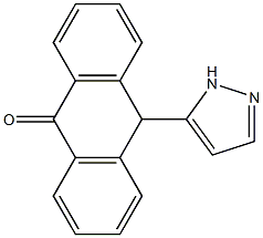 10-(1H-Pyrazol-5-yl)anthrone|